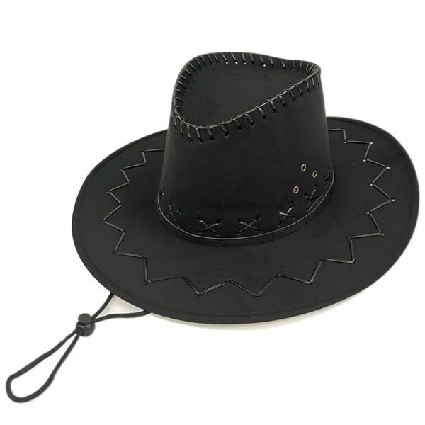 Wide Brim Suede Cowboy Hats