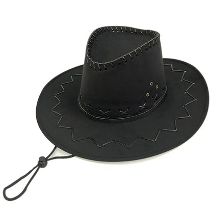 Wide Brim Suede Cowboy Hats