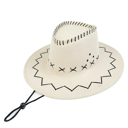 Wide Brim Suede Cowboy Hats