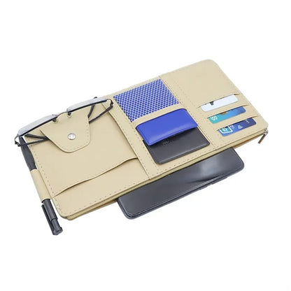 Car Sun Visor Point Pocket Organizer