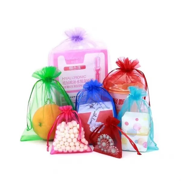 5"X7" Organza Drawstring Pouch
