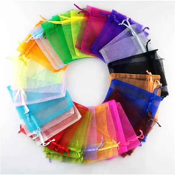 5"X7" Organza Drawstring Pouch