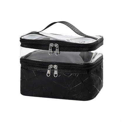 Double layer Travel Cosmetic Case