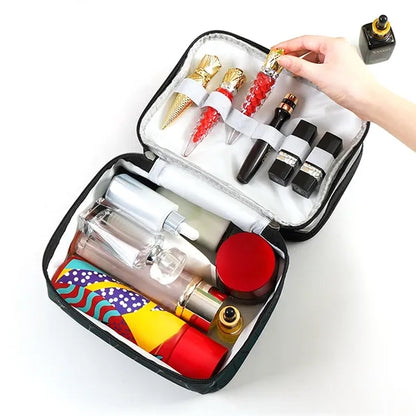 Double layer Travel Cosmetic Case