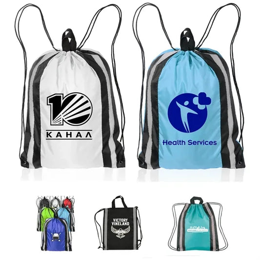 Lightweight Reflective Stripe Backpack