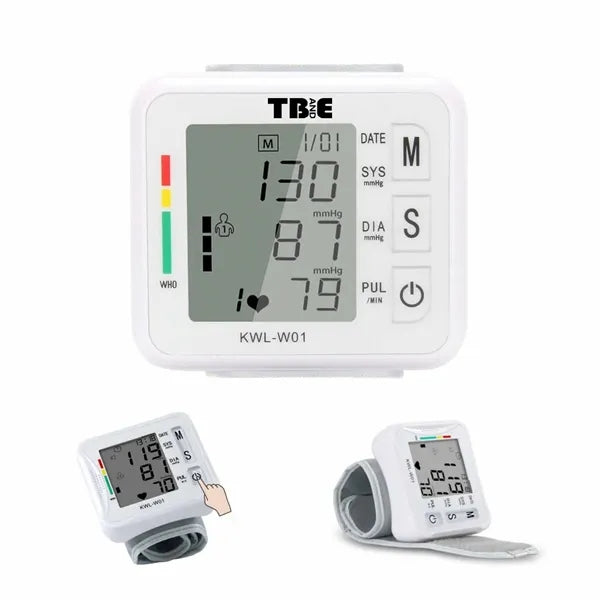 Blood Pressure Monitor Adjustable Wrist Cuff