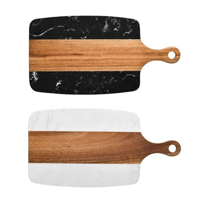 Wooden Marble Cheese Cutting Board Kitchen