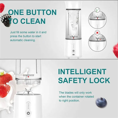 Portable Rechargeable Juicer Blender