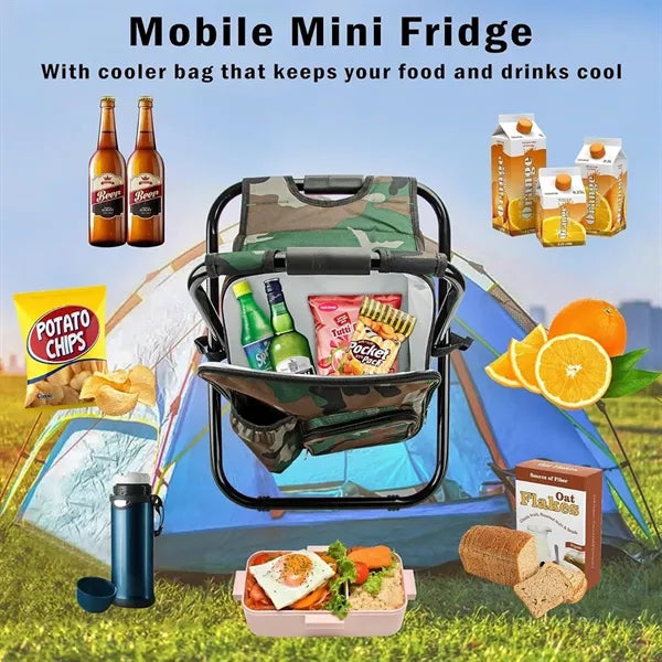 Portable Folding Stool Backpack