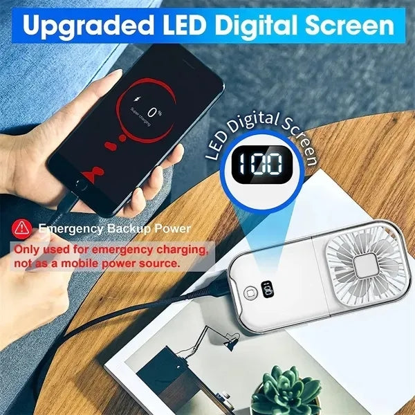 5-in-1 Portable Handheld Fan