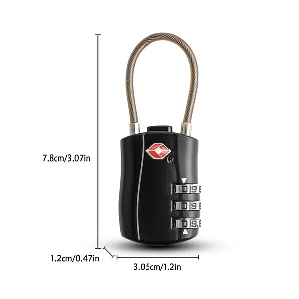TSA Approved Luggage Locks