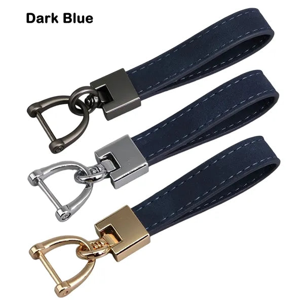 Suede Leather Keychain