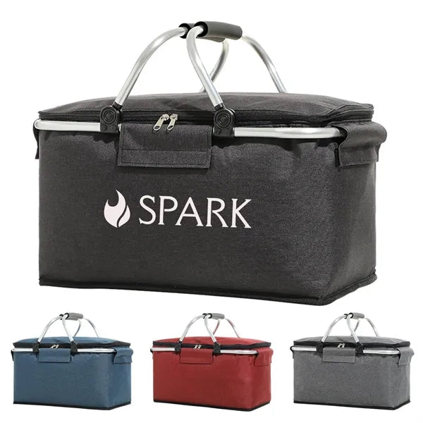 Foldable Insulated Picnic Basket