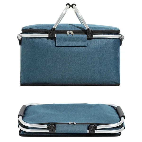 Foldable Insulated Picnic Basket