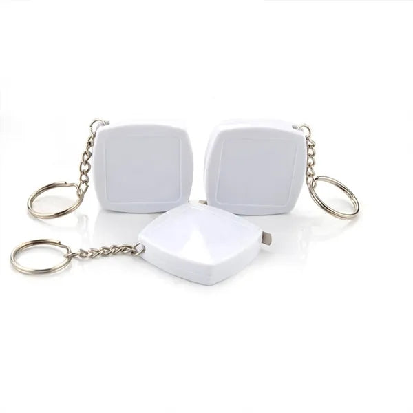 Square Keychain Tape Measure