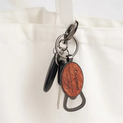 Customizable Bottle Opener Keychain