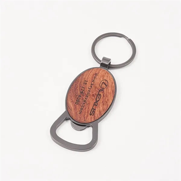 Customizable Bottle Opener Keychain