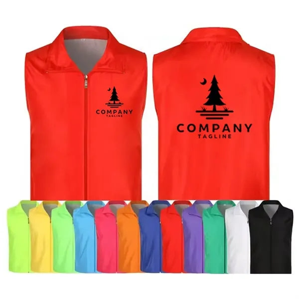 Volunteer Vest with Pockets