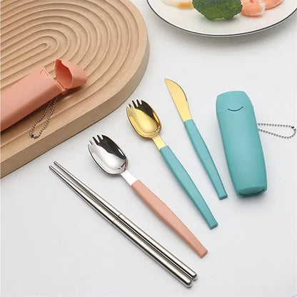 Portable Stainless Steel Cutlery Gift Set
