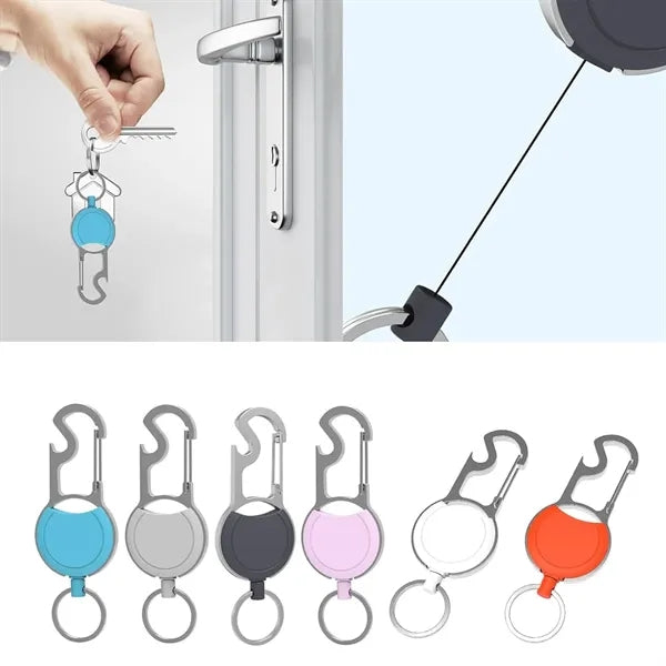 Retractable Quick Release Carabiner Hook