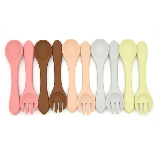 Feeding Forks and Spoons Set