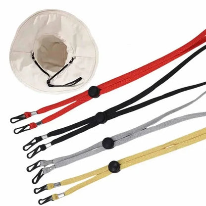 Windproof Hat Strap Clip for Travel Removable