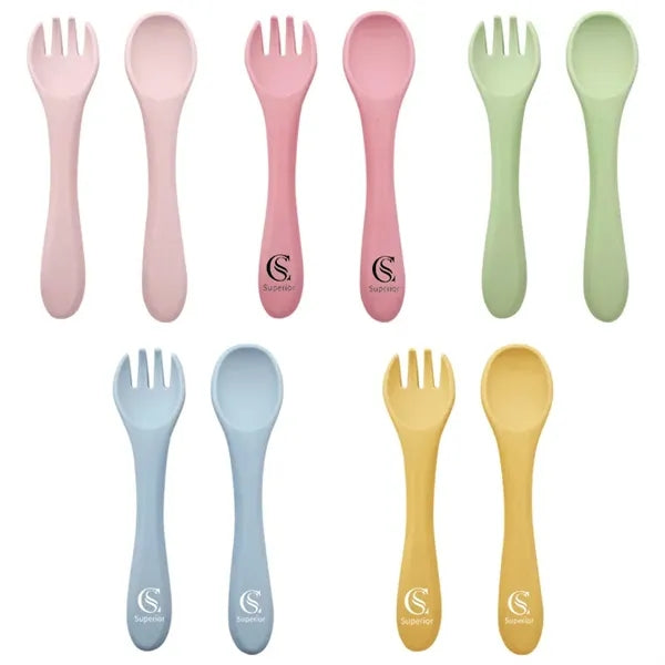 Feeding Forks and Spoons Set