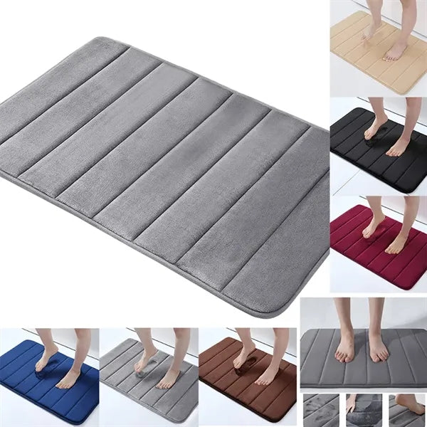 Memory Foam Bath Mat Rug
