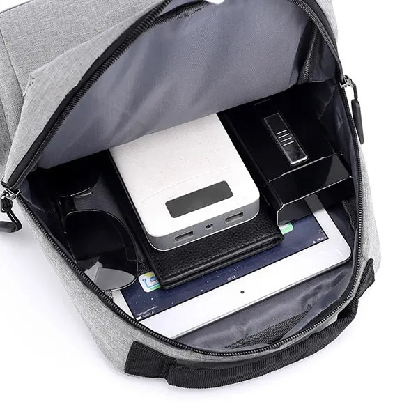 Waterproof Men Casual Sling Chest Bag Crossbody Backpack