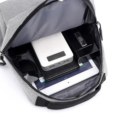 Waterproof Men Casual Sling Chest Bag Crossbody Backpack
