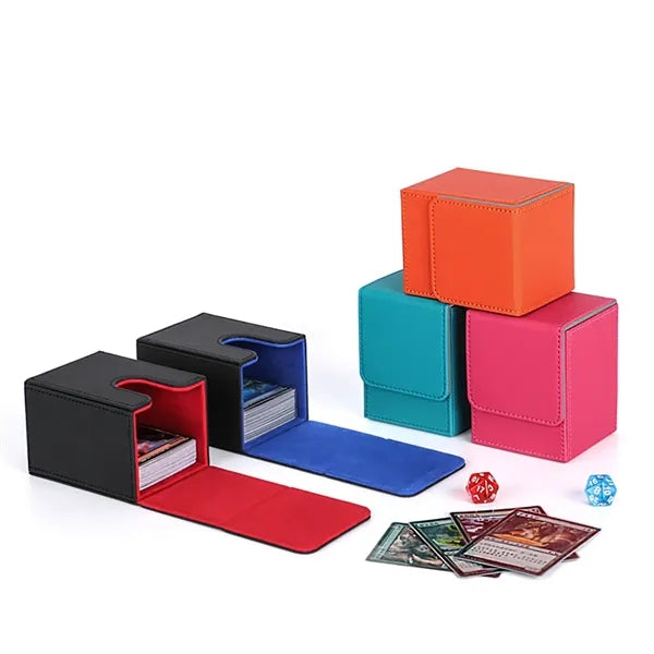 Leather Trading Card Deck Box