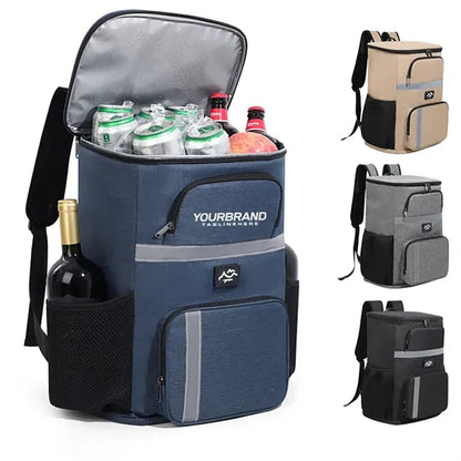 Cooler Insulated Waterproof Lunch Backpack Bag