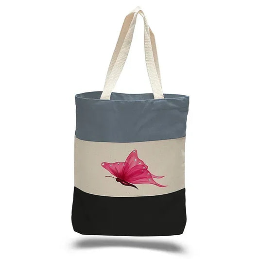 Canvas Tri Color Bag  12 OZ