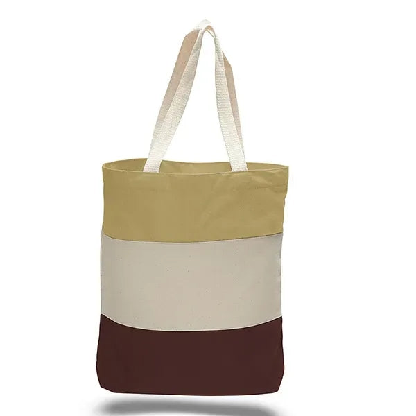 Canvas Tri Color Bag  12 OZ