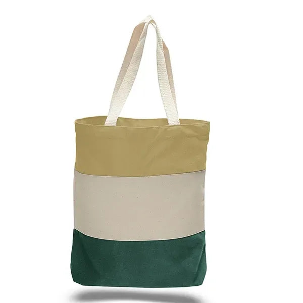Canvas Tri Color Bag  12 OZ