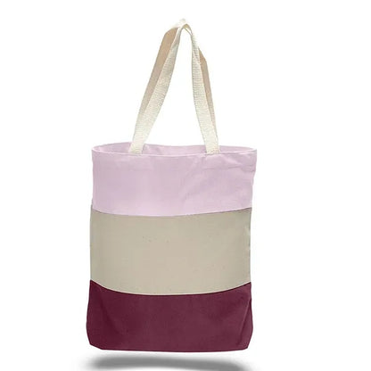 Canvas Tri Color Bag  12 OZ