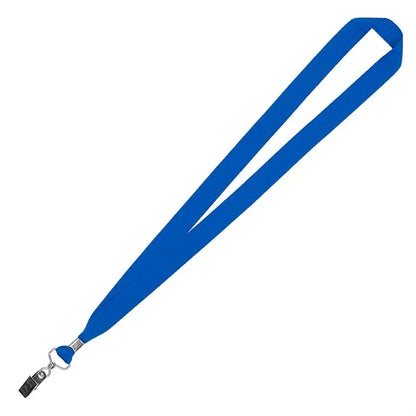 3/4" Eco Friendly rPET Lanyard with Bulldog Clip