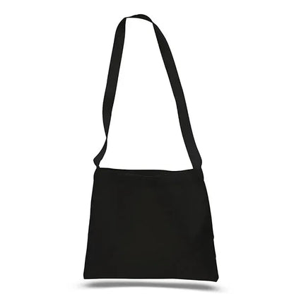 Small Canvas Messenger Bag with Long Handles 12 OZ