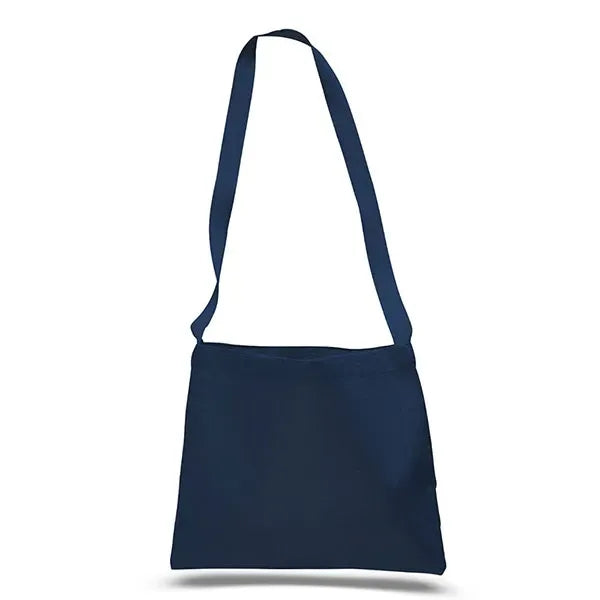 Small Canvas Messenger Bag with Long Handles 12 OZ
