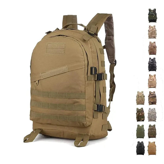 Tactical Dual Shoulder Strap Pack Molle Hook & Loop System