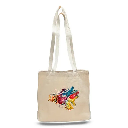Large Canvas Messenger Bag with Gusset 12 OZ