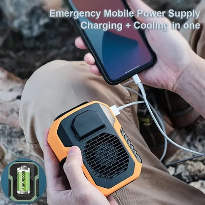 Portable Mini Fan Bladeless Handheld & Power Bank