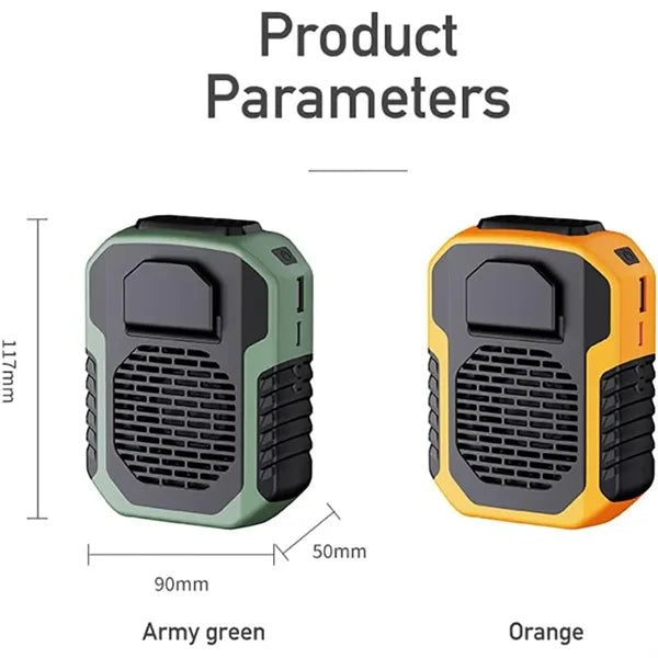 Portable Mini Fan Bladeless Handheld & Power Bank