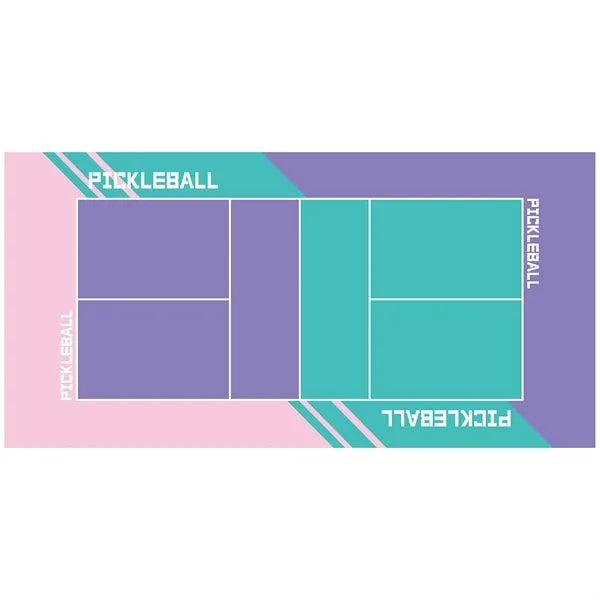 Indoor Pickleball Court (Full Color/Bleed to bleed)