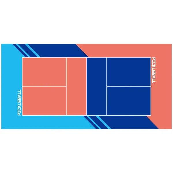 Indoor Pickleball Court (Full Color/Bleed to bleed)