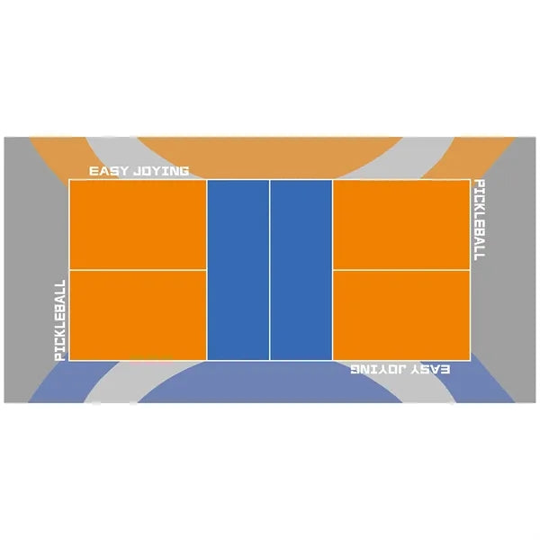 Indoor Pickleball Court (Full Color/Bleed to bleed)