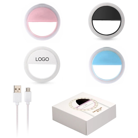 Mini LED Rechargeable Selfie Ring Light