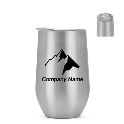 Homewares Double Wall Stainless Steel Stemless Wine Glass