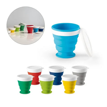 Silicone And Pp Folding Travel Cup