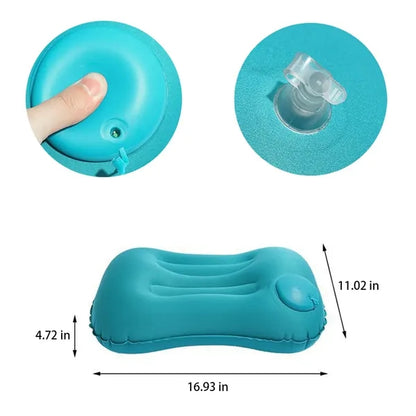 Inflatable Waist Cushion Travel Pillow